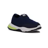 Championes Molekinho de color azul marino, con elástico y luces.