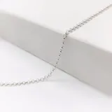 Cadena rolo de plata 925, de 2mm de ancho y 45cm de largo.