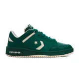 Championes urbanos Converse Weapon, color verde con detalles en blanco.