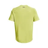 Remera deportiva Under Armour Tech 2.0 de hombre, color gris jaspeado con logo negro en el pecho.