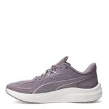 Championes de running Puma Skyrocket Lite 2, color negro con detalles en blanco y rosa.