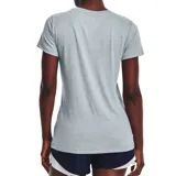 Remera de entrenamiento de mujer, amplia y ligera, fabricada con tejido UA Tech™ que seca rápidamente y permite mayor movilidad.