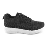 Championes deportivos American Sport Skye, color negro con suela blanca.