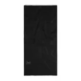 Bufanda tubular negra con logo de la marca Buff.
