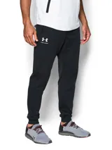 Pantalón de jogging Under Armour Sportstyle Tricot color azul petróleo, de corte ajustado, con cintura elástica ajustable con cordón y bolsillos laterales.