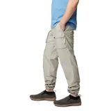 Pantalón cargo Columbia Landroamer para hombre, color beige, con múltiples bolsillos, trabilla para cinturón, anilla en D y dobladillo ajustable.
