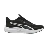 Championes Puma Skyrocket Lite 2 para running, color negro con detalles en blanco.
