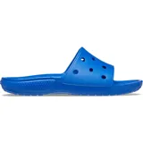 Ojotas Crocs Classic Slide color azul.