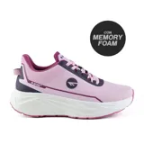 Championes deportivos Hi-Tec Samira color lila con detalles en gris y suela blanca.