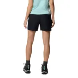 Short negro de tiro medio, con tecnología de repelencia Omni-SHIELD™ y ajuste elástico. Incluye trabillas para cinturón, bolsillos para las manos, bolsillo de seguridad con cremallera, bolsillo posterior con cierre de velcro, detalle de refuerzo, trabilla multiusos y bolsillo sin cierre.