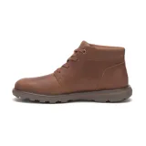 Bota de cuero color café, con ajuste de cordones, tecnología NXT para control de olor, plantilla de espuma EVA, forro de malla de nylon y suela de goma.