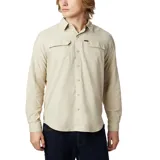 Camisa de manga larga color bordó con tecnología Omni-Shade Upf 50 Sun Protection y Omni-Wick. Cuenta con ventilación, mangas enrollables con soportes para lengüetas y dos bolsillos frontales con solapa.