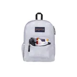 Mochila unisex confeccionada en poliéster de 600 deniers, con compartimento principal y funda para portátil.