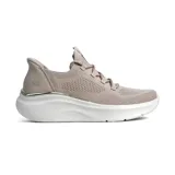 Championes deportivos Skechers Slip-ins Bobs Sport B Love True Delight, color camel, con parte superior de knit técnico, cordones ajustables y plantilla Skechers Memory Foam. Cuentan con un diseño sin cordones y tecnología Heel Pillow.