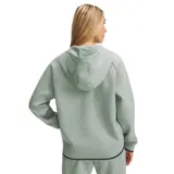 Campera Under Armour Unstoppable Fleece con capucha, cierre frontal completo y bolsillos laterales.