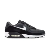 Championes Nike Air Max 90 de hombre, color gris oscuro y negro con detalles en blanco.
