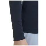 Remera de calce ajustado Under Armour ColdGear, color negro, de manga larga y cuello alto.