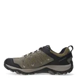 Championes de trekking Merrell Crosslander 3, color verde oliva con detalles en negro y suela de goma.