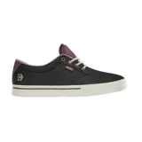 Zapatillas Etnies Jameson 2 Eco, color negro con detalles en marrón en el talón y la lengüeta.