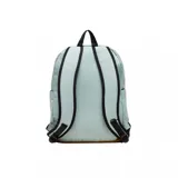 Mochila Vans Old Skool Sport color celeste con base marrón.