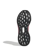 Championes Adidas Pure Boost 5, color negro con detalles plateados, ideales para running.