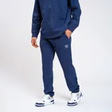 Pantalón de jogging color bordó con detalles en líneas blancas y logo del Club Nacional de Football.