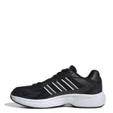 Championes Adidas Eclyptix 2000 negros con detalles en blanco, con tres tiras blancas en el lateral y suela blanca.