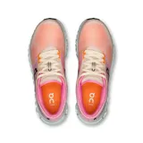 Championes urbanos Cloud 6 Push, color naranja con detalles en rosa y blanco.