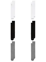 Pack de seis pares de medias Calvin Klein con diseño crew, confeccionadas en poliéster y elastano. Incluyen amortiguación y logo integrado.