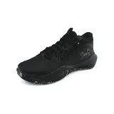 Zapatillas deportivas Under Armour Lockdown 7, color negro, con logo en el lateral y suela con diseño marmolado.