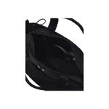 Bolso tote Under Armour Studio Mini XB, color negro, con doble asa de mano y correa bandolera ajustable. Presenta logo de la marca en el frente y bolsillo frontal con textura.