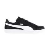 Zapatillas de hombre con diseño en negro y blanco, construidas en materiales sintéticos para mayor durabilidad.