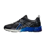 Championes Asics Gel-Quantum 180 de hombre, color negro con detalles en gris y azul.