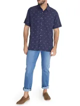 CAMISA M/C HOMBRE SHR-TENCELPRIN-SUM24