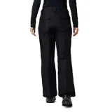 Pantalón de esquí Columbia Bugaboo para mujer, color gris oscuro. Cuenta con tecnología Omni-Tech impermeable y transpirable, tecnología Omni-Heat reflectante, cintura ajustable, bolsillos con cierre, polaina interna y dobladillo reforzado.