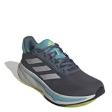 Championes Adidas Response Super M, color gris topo con detalles en verde mente y blanco.