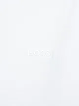 Pack de dos camisetas negras de manga corta marca BOSS, con logo bordado en el pecho.