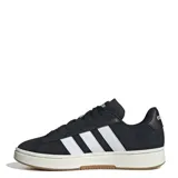 Championes Adidas Grand Court Alpha de hombre, color negro con las tres tiras blancas.