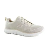 Zapatillas deportivas con parte superior de malla técnica jaspeada, diseño flexible y plantilla con amortiguación Memory Foam.
