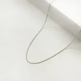 Cadena de plata 925 con eslabones tipo espiga.