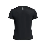 Remera deportiva negra de manga corta, marca Under Armour, modelo Launch Shortsleeve.