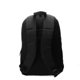 Mochila negra marca Samsonite, modelo Acceleration Moonlight, con dos compartimentos principales con cierre, bolsillo frontal con cierre y dos bolsillos laterales abiertos.