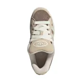 Championes Adidas Campus 00S Beta W, color beige con detalles en marrón.