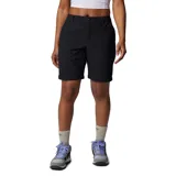 Pantalón de trekking negro convertible en short, con tecnología Omni-Shield que repele la humedad y resiste las manchas.