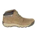 Bota de hombre color marrón claro, con capellada de nobuck, plantilla de microfibra y suela de goma.
