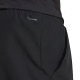 Shorts de tenis Adidas de la colección Club, color negro con logo blanco en la pierna izquierda. Confeccionados con tejido Climacool que repele el sudor y mantiene fresco y seco. Incluyen bolsillos frontales para guardar pelotas de tenis.