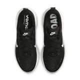 Championes de running Nike Vomero 18, color negro con detalles en blanco.