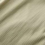 Camisa de manga corta color verde con rayas verticales.