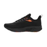 Championes de running 361 Protective Running, color gris con detalles en azul y amarillo. Cuentan con tecnología RAIN AWAY que los mantiene secos y cómodos, entresuela con tecnología QUIKFOAM para absorción de impactos y suela exterior de caucho antideslizante.