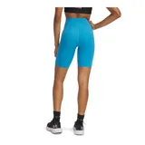 Short deportivo Under Armour Motion Bike negro, de tiro alto y calce ajustado.